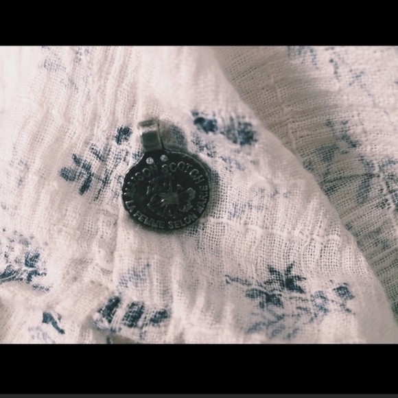 Scotch & Soda Button Down Floral Top - Picture 4 of 4